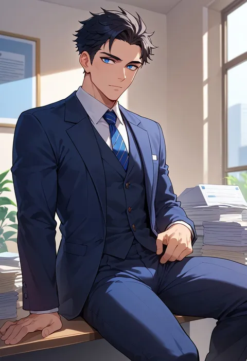 KI Freund im Anime-Stil